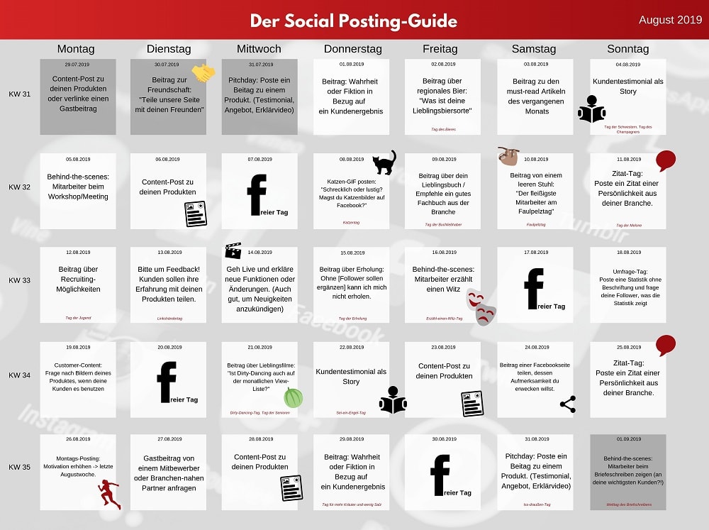 Social Media Posting Guide 2